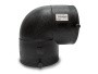 Отвод электросварной 90° PN16 SDR11 PE100 D180 Отвод электросварной 90° PN16 SDR11 PE100 D180