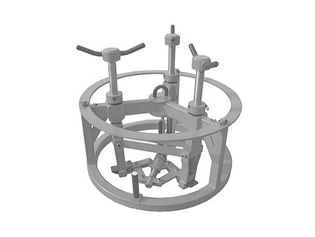 Подъемник рамы крышки люка